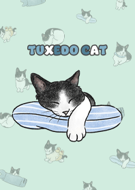 tuxedocat4 / mint cream