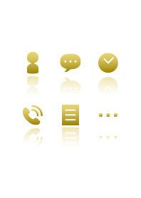 Gradation color icon2(gold)