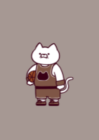 Basketball cat(dusty colors12)