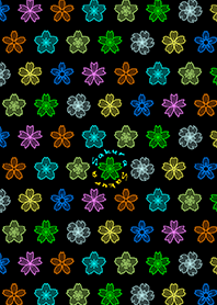 Sakura pattern (Black)