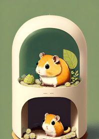 Banyak sekali hamster! 164