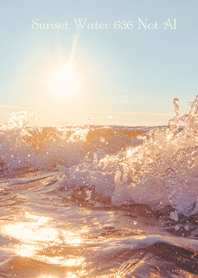 Sunset Water 636 Not AI