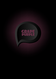 Grape Purple Button In Black