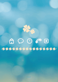 สีฟ้า : Lucky Lucky Clover