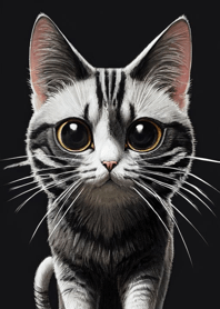 Q版かわいい猫 910c0a