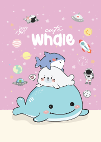 Whale Cute & Seal Shark