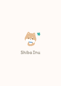 柴犬3 四葉 [淺褐色的]