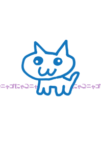 Kitty [BlueWhite] Scribble No.126