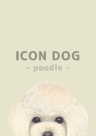 ICON DOG - toy poodle - PASTEL YE/04