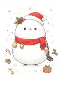 Shima Enaga | Cozy Christmas Snow#3