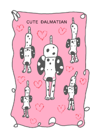 Cute dalmatian