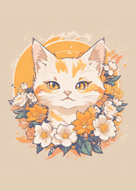 Floral Cat Trails 4