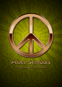 Peace Symbols Bronze