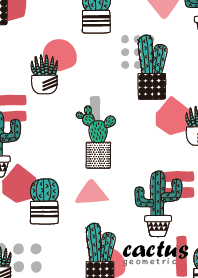 Cactus Geometric #pink