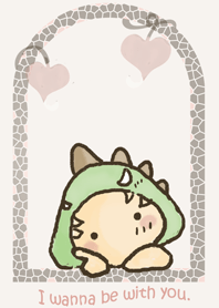 恐竜のチビザウルス♪4　＃fall in love