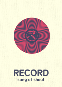 RECORD_shout Fukusha Purple