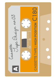 Cassette Tape Design No.03