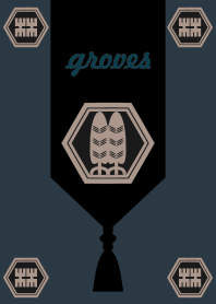 [改] Groves + 孔雀綠色 |os