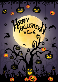 HAPPYHalloween Black