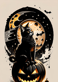 halloween cat D14c88