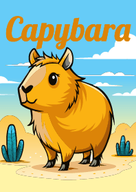 Capybara Kawaii.