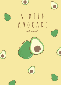 avocado minimal yellow (simple ver.)