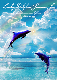 Lucky Dolphin Summer Sea