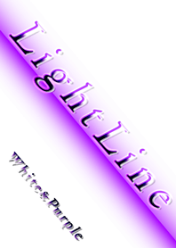 Light Line (Whit And Purple)