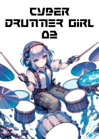 Garota Baterista Cyber 02