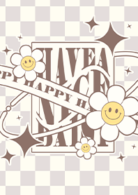 Have a Nice Daisy - Brown 02