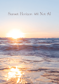 Sunset Horizon 481 Not AI