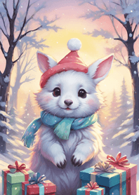 Christmas Little Animals 6EE043