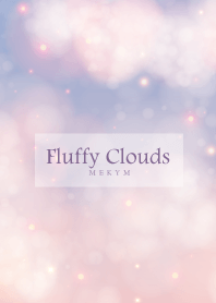Fluffy Clouds.PURPLE SKY 4