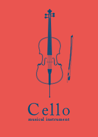 Cello gakki Popopy Red