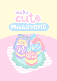 make cute macarons