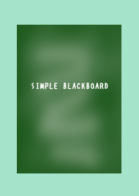 SIMPLE BLACKBOARD-LIGHT MINT GREEN