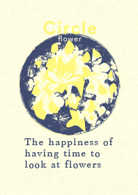 Circle flower Primrose YEL