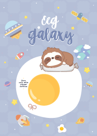 Sloth Egg Galaxy Smile