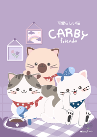 เจ้าเหมียวคาบี้ : love purple