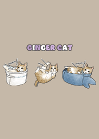 gingercat5 - tan