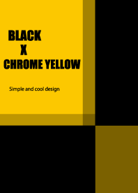BLACK X CHROME YELLOW
