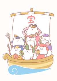 七福神にゃんこ