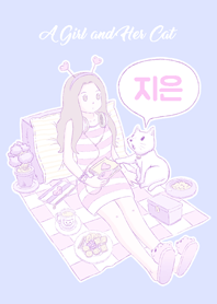 A Girl and Her Cat [Jieun]