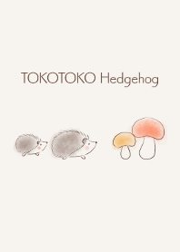 TOKOTOKO Hedgehog -Autumn-