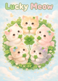 Lucky Cat and Clover 2JP