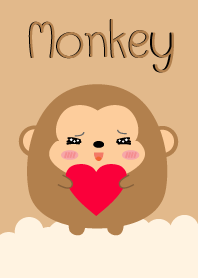 Simple Lovely Fat Monkey