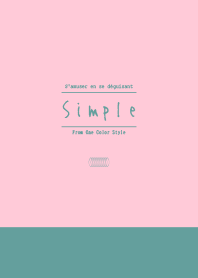 Simple/Pink Monster