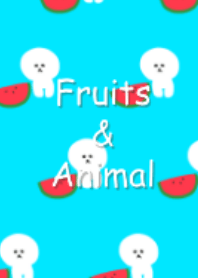 Fruits and animal