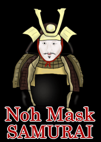 Noh mask Sengoku samurai