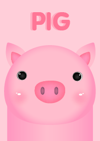 Simple Pink pig